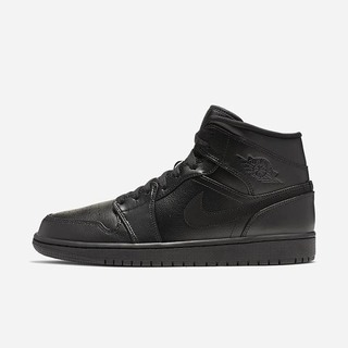 Pantofi Casual Nike Air Jordan 1 Mid Barbati Negrii | VLFX-80791